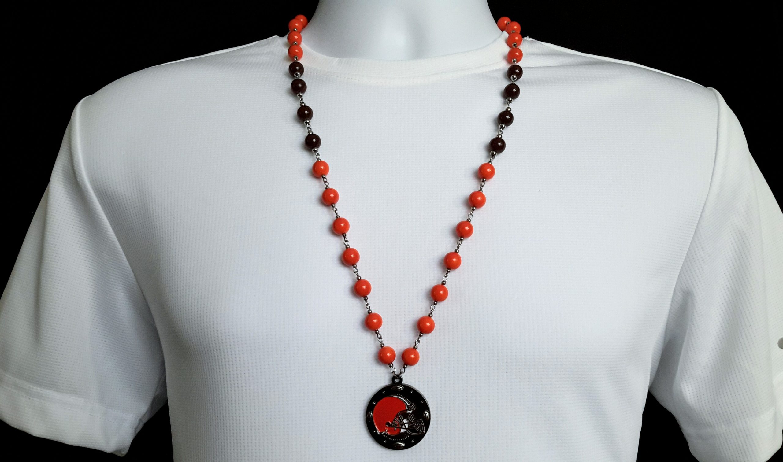 Cleveland Browns Trio Necklace Set - Siskiyou Buckle F3NK025