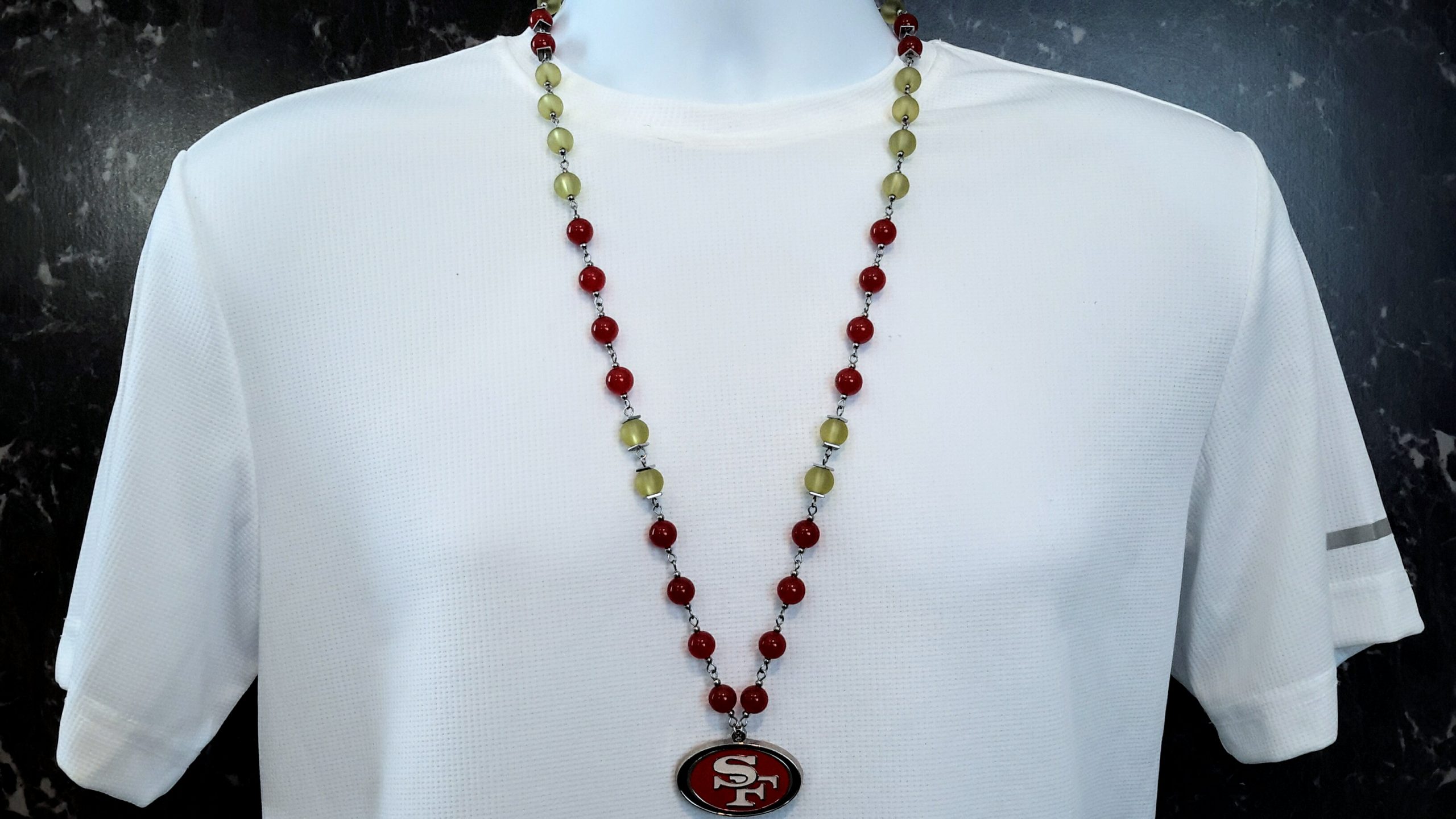NFL Heart Shaped Pendant Necklace San Francisco 49ers – Ryan G Hensley
